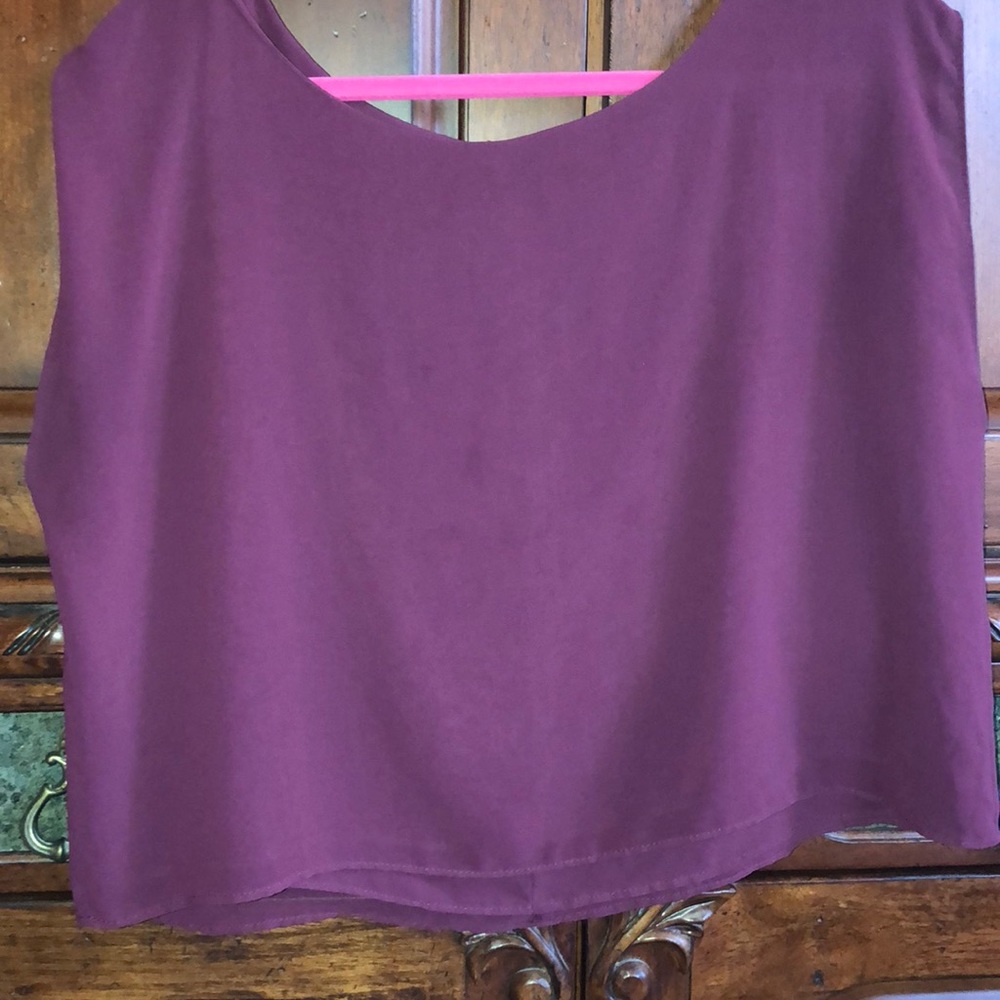 A large purple blouse from Cotton On